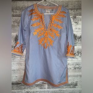 Two Gretchen Scott tunics both size XS